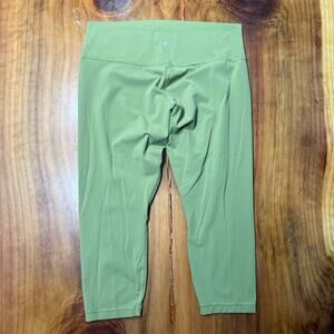 Lululemon Pants Leggings Align Women's 18 Crop Stretch Capri Athletic T15